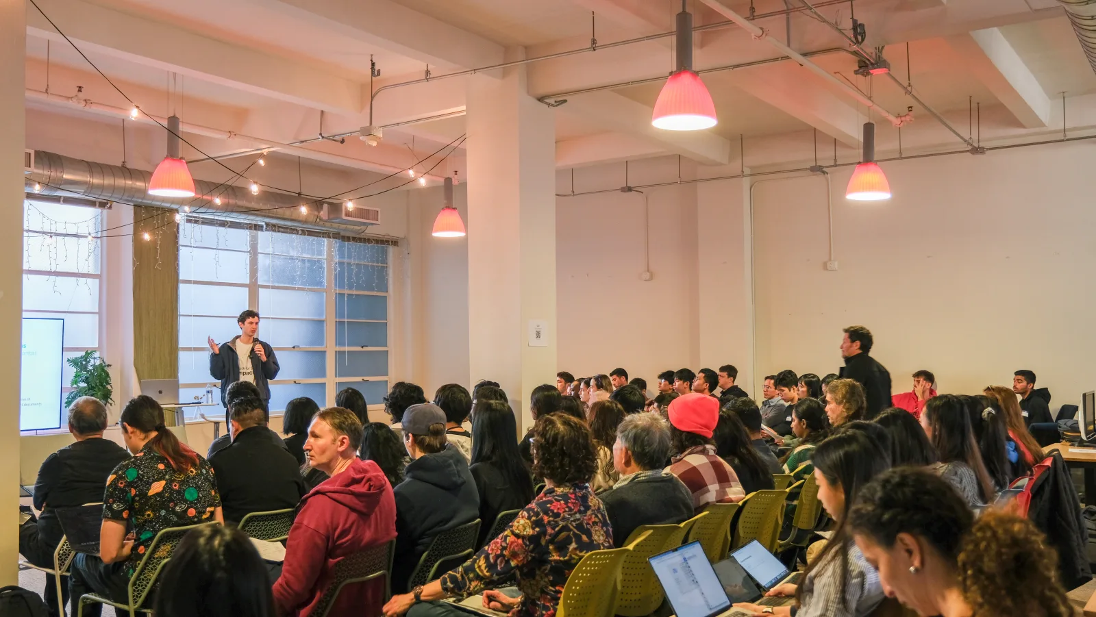 John Church introducing the 2024 problem statements to participants
